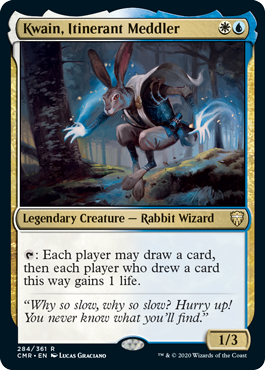 Kwain, Itinerant Meddler - Commander Legends Spoiler