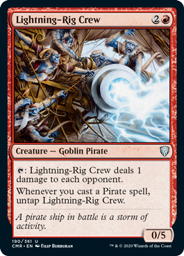 Lightning-Rig Crew - Commander Legends Spoiler