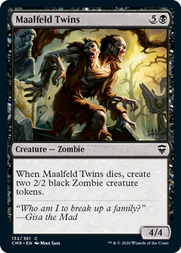 Maalfeld Twins - Commander Legends Spoiler
