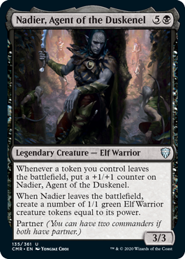 Nadier, Agent of the Duskenel - Commander Legends Spoiler