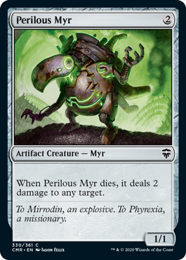 Perilous Myr - Commander Legends Spoiler