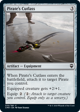 Pirate's Cutlass - Commander Legends Spoiler
