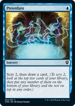 Preordain - Commander Legends Spoiler