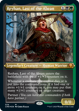 Reyhan, Last of the Abzan - Commander Legends Spoiler