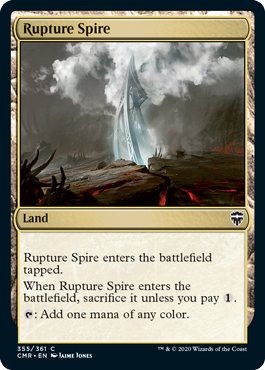 Rupture Spire - Commander Legends Spoiler