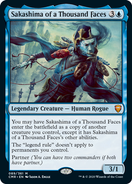 Sakashima of a Thousand Faces - Commander Legends Spoiler