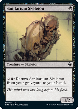 Sanitarium Skeleton - Commander Legends Spoiler