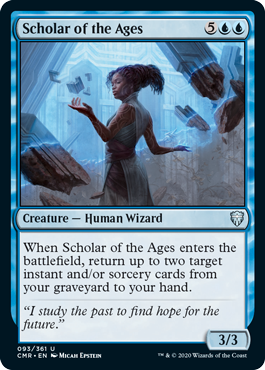 Scholar of the Ages - Commander Legends Spoiler