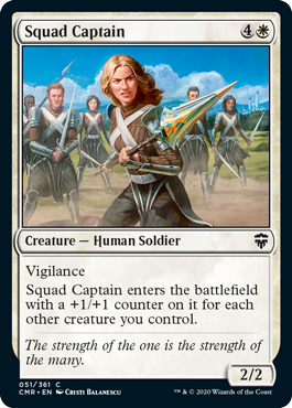Squad Captain - Commander Legends Spoiler