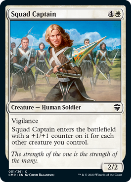 Squad Captain - Commander Legends Spoiler