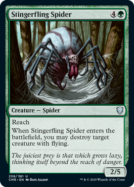 Stingerfling Spider - Commander Legends Spoiler