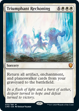 Triumphant Reckoning - Commander Legends Spoiler