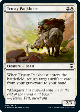 Trusty Packbeast - Commander Legends Spoiler