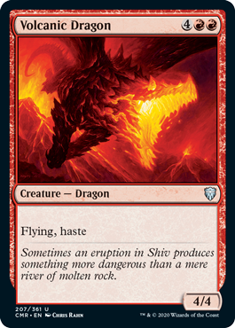 Volcanic Dragon - Commander Legends Spoiler