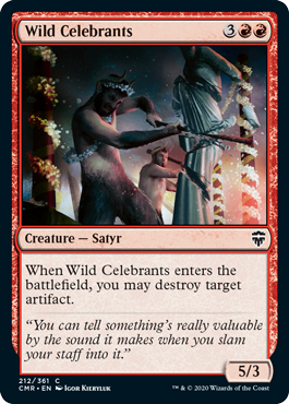 Wild Celebrants - Commander Legends Spoiler