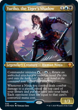 Yuriko, the Tiger's Shadow - Commander Legends Spoilers