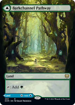 Barkchannel Pathway - Kaldheim Variant Spoiler