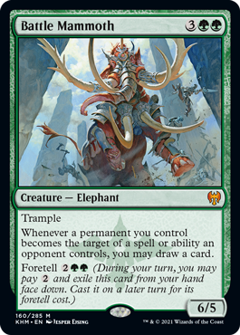 Battle Mammoth - Kaldheim Spoiler