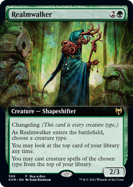 Realmwalker Variant - Kaldheim Spoiler