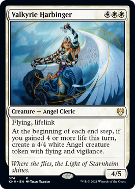 Valkyrie Harbinger - Kaldheim Spoiler