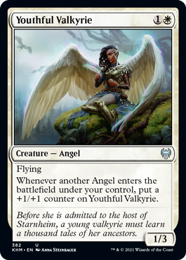 Youthful Valkyrie - Kaldheim Spoiler