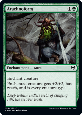 Arachnoform - Kaldheim Spoiler