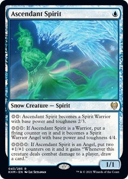 Ascendant Spirit - Kaldheim Spoiler