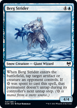 Berg Strider - Kaldheim Spoiler