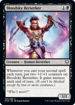 Bloodsky Berserker - Kaldheim Spoiler