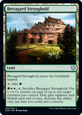 Bretagard Stronghold - Kaldheim Spoiler