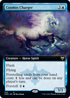 Cosmos Charger (Variant) - Kaldheim Spoiler