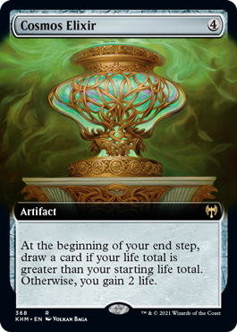 Cosmos Elixir (Variant) - Kaldheim Spoiler