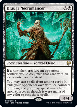 Draugr Necromancer - Kaldheim Spoiler