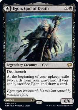 Egon, God of Death - Kaldheim Spoiler