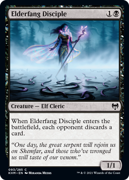 Elderfang Disciple - Kaldheim Spoiler