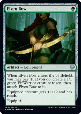 Elven Bow - Kaldheim Spoiler