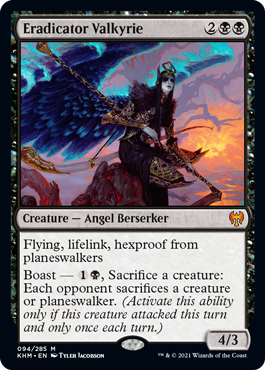 Eradicator Valkyrie - Kaldheim Spoiler