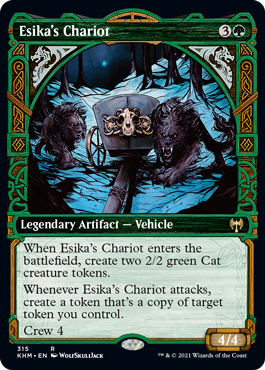 Esika's Chariot (Variant) - Kaldheim Spoiler