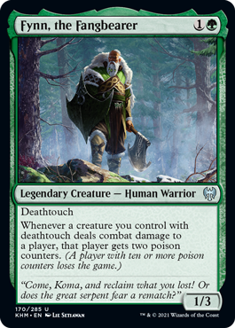 Fynn, the Fangbearer - Kaldheim Spoiler