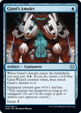 Giant's Amulet - Kaldheim Spoiler