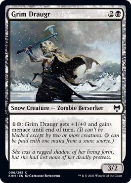 Grim Draugr - Kaldheim Spoiler