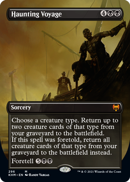 Haunting Voyage (Variant) - Kaldheim Spoiler