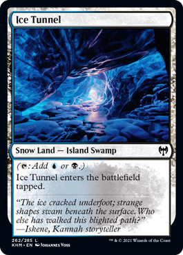 Ice Tunnel - Kaldheim Spoiler