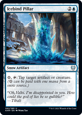 Icebind Pillar - Kaldheim Spoiler