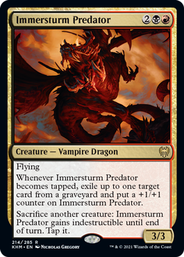 Immersturm Predator - Kaldheim Spoiler