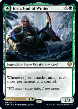 Jorn, God of Winter - Kaldheim Spoiler