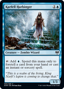 Karfell Harbinger - Kaldheim Spoiler