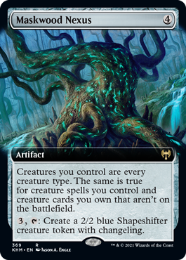 Maskwood Nexus (Variant) - Kaldheim Spoiler