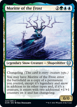 Moritte of the Frost - Kaldheim Spoiler