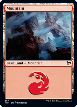 Mountain (Variant) - Kaldheim Spoiler